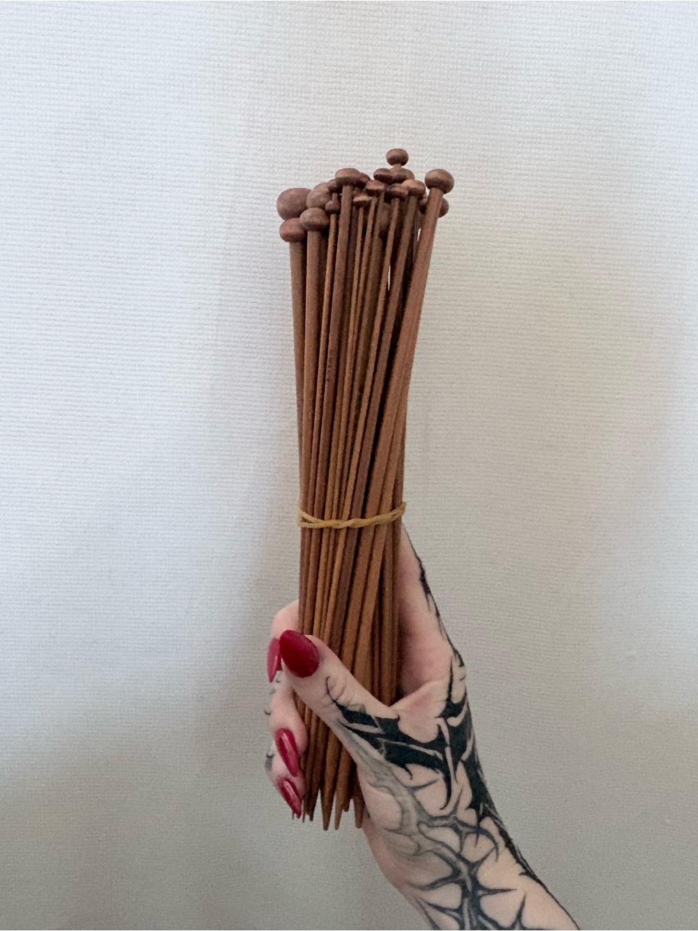 Wooden Bamboo Knitting Needles Bundle